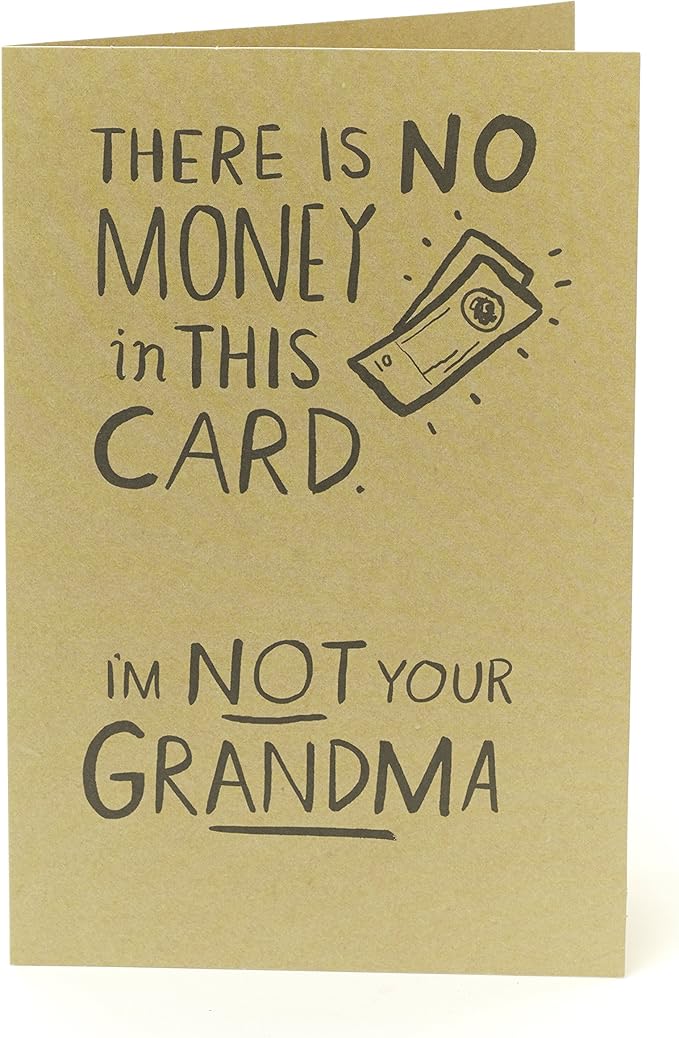 搞笑生日贺卡趣味 - 无钱